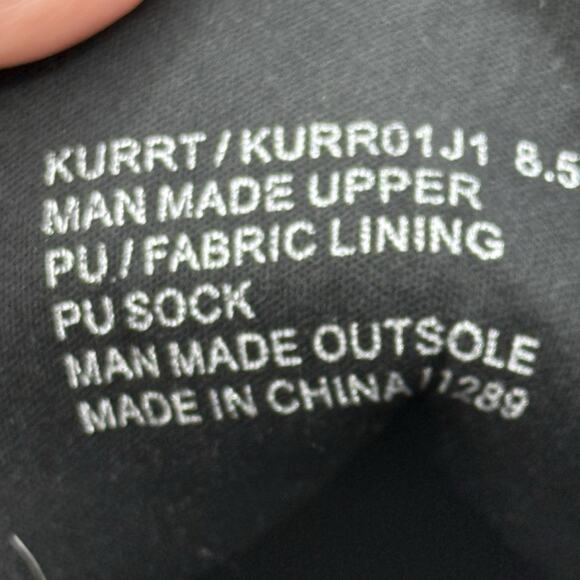 Madden Girl Kurrt White Lace Up Combat Boot Size 8.5‎ M Women’s Zipper - Picture 6 of 9